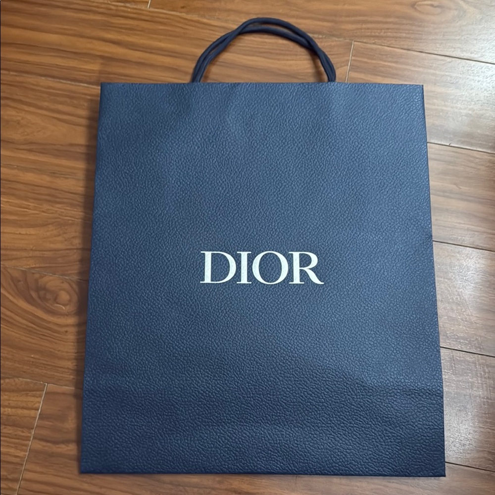 Dior Blue Luxury Shopping Bags